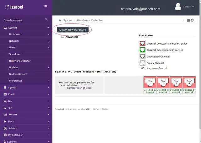 Alt view image 5 of 6 - IP PBX with 4 FXO interface,Software : Issabel 4,Telephone System,Unified Communications Solution,VoIP Exchange Business Hotel Office Phone Solution