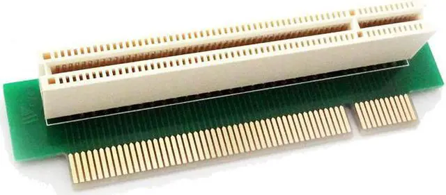Alt view image 3 of 4 - Wholesale 10 Units - PCI Adapter,90 Degree Convertor,Right Angel 32bit PCI Bus Riser Card For 1U/2U Server Chassis Mainboard