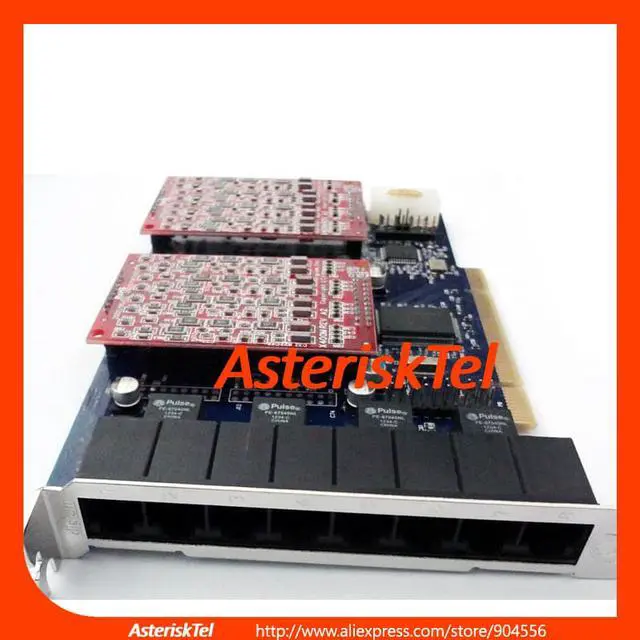 Alt view image 4 of 7 - TDM800P with 8 FXO ports,with Echo Cancellation Hardware, Asterisk Card Issabel AsteriskNow,Freepbx,VitalPBX TDM800,tdm410p,for VoIP PBX SIP Phone Solution
