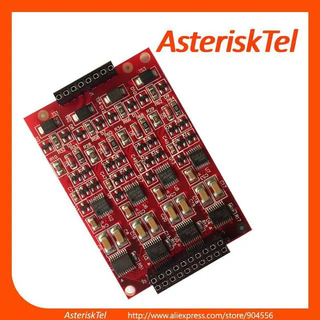 Alt view image 6 of 7 - TDM800P with 8 FXO ports,with Echo Cancellation Hardware, Asterisk Card Issabel AsteriskNow,Freepbx,VitalPBX TDM800,tdm410p,for VoIP PBX SIP Phone Solution