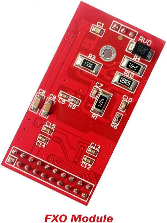 Alt view image 6 of 7 - Asterisk Card TDM410P with 3 FXO+1 FXS Modules,Supports Asterisk Issabel FreePbx VitalPBX Dahdi PCI FXS FXO Card tdm400p For VoIP Gateway PBX SIP phone Telephone system