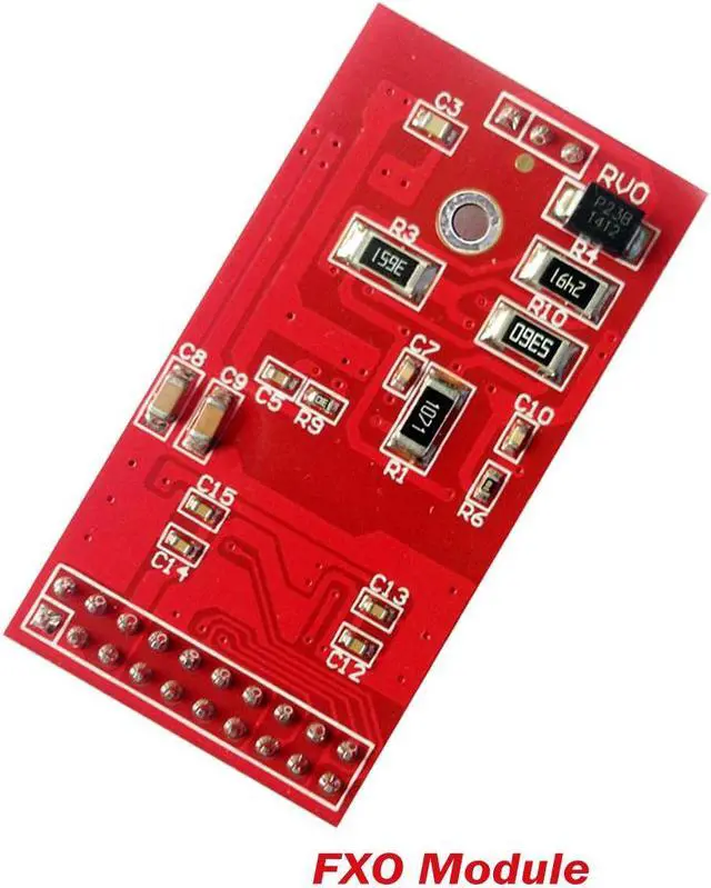 Alt view image 6 of 7 - Asterisk Card TDM410p with 1 FXO+3 FXS ports,Supports Asterisk / FreePbx / Issabel / ...,dahdi,tdm400p tdm410 For Asterisk PBX VoIP Phone System