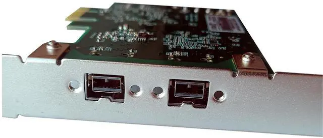 Alt view image 3 of 4 - Point Grey Research 2 Port FireWire Adapter Card PCIe FWB-PCIE FirePro 1394b Video Capture Card FWB-PCIE-01 PCIe