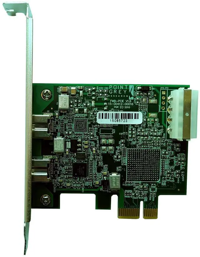 Main image of Point Grey Research 2 Port FireWire Adapter Card PCIe FWB-PCIE FirePro 1394b Video Capture Card FWB-PCIE-01 PCIe