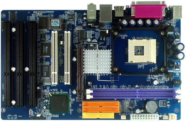 Main image of 845GV ISA Mainboard Industrial Server Computer 845 PGA478 Motherboard PCI ISA Motherboard  3* ISA Slots 2* PCI Interface VGA Port
