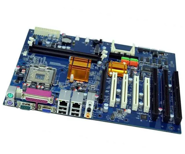 Alt view image 5 of 7 - G41 ISA Motherboard ATX with 3 ISA Slots,Socket LGA775 CPU,2 DDR3 Slots,4 PCI Slots,1 PCIE 16x Slot,2 LAN Ports,for Industrial Computer Desktop PCI Mainboard G41-3ISA
