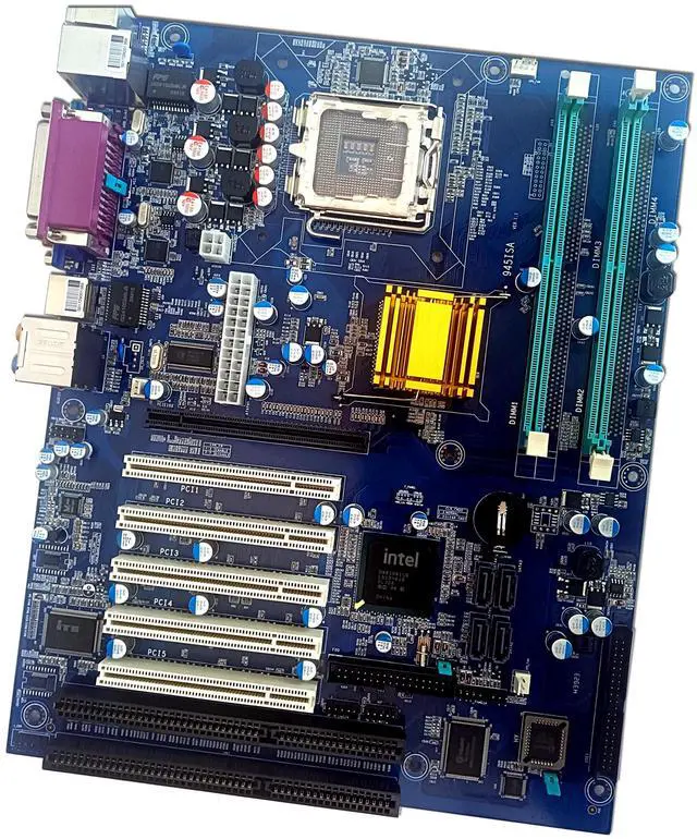 Alt view image 3 of 7 - ISA Motherboard 945 945GV ISA Slot Industrial Motherboard LGA775  2* ISA Slots 2* COM 5* PCI 2* RJ45 Ports ISA PCI Mainboard 945GC Replace AIMB-769