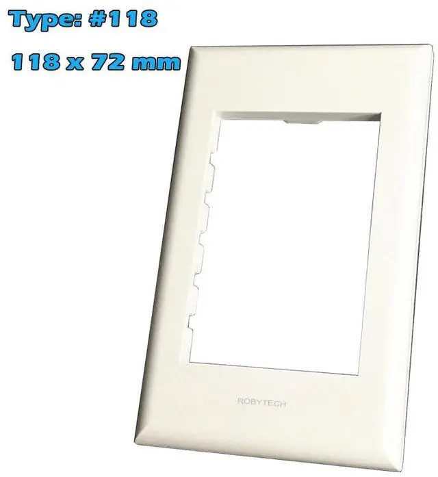 Alt view image 5 of 5 - Wall Plate with 2 USB + HDMI Modules,Keystone Connectors Jack/Plug Wall Mount Faceplate Cover for Cabling System (Type118)