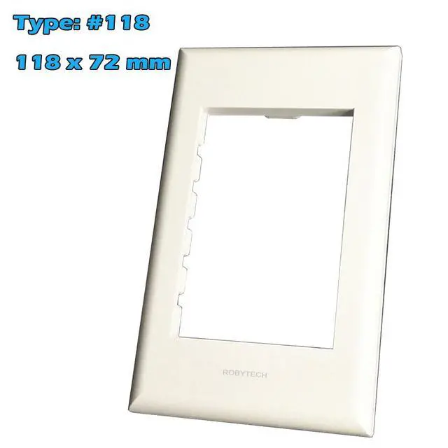 Alt view image 5 of 5 - Wall Plate with VGA + VGA + USB Keystone Modular D-Sub Monitor Display Distribution Jack Connectors Socket White Decorative FacePlates Device Mount Coupler Cover - (Type:118)