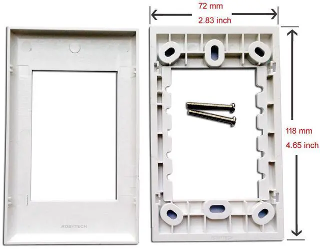 Alt view image 2 of 5 - Wall Plate with VGA + VGA + USB Keystone Modular D-Sub Monitor Display Distribution Jack Connectors Socket White Decorative FacePlates Device Mount Coupler Cover - (Type:118)