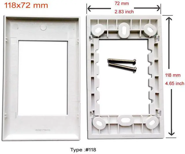 Alt view image 7 of 7 - Wall Plate with 2X XLR Male+ 3RCA Keystone Modular, Audio Speaker Microphone Jack Connectors RCA Socket White Decorative FacePlates RCA Device Mount Coupler Cover - (Type:118)