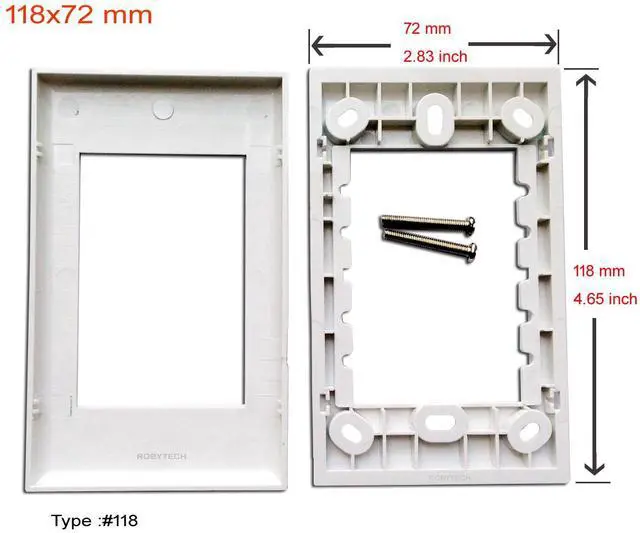 Alt view image 2 of 7 - Wall Plate with SC Simplex + LC Duplex + RJ11 Modules,Fiber Optic Keystone Connectors for Cabling System Service Integrated Wiring Work Wall plate cover holer, Outlet Plug