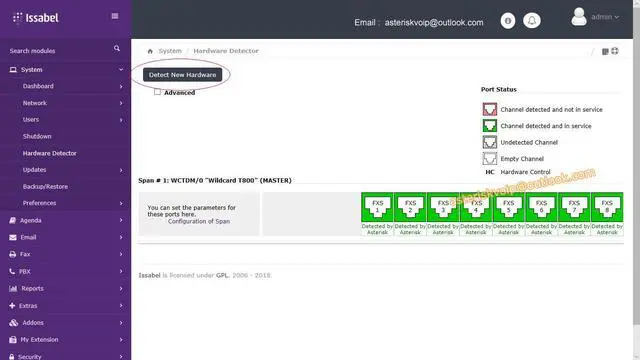 Alt view image 3 of 6 - TDM800P 8 FXS Port Card,Asterisk Dahdi PCI Card TDM800 Supports Asterisk Dahdi Issabel,Free PBX for Telephone Phone System FreePBX Solution PCI Interface