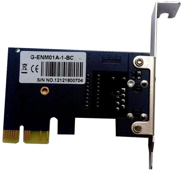 Alt view image 4 of 5 - Gigabit Ethernet Card, LAN Card RJ45,PCI-E Low Profile 10/100/1000Mbps PCI Express Network Adapter,PCIE RJ-45 NIC Controller for PC / Server
