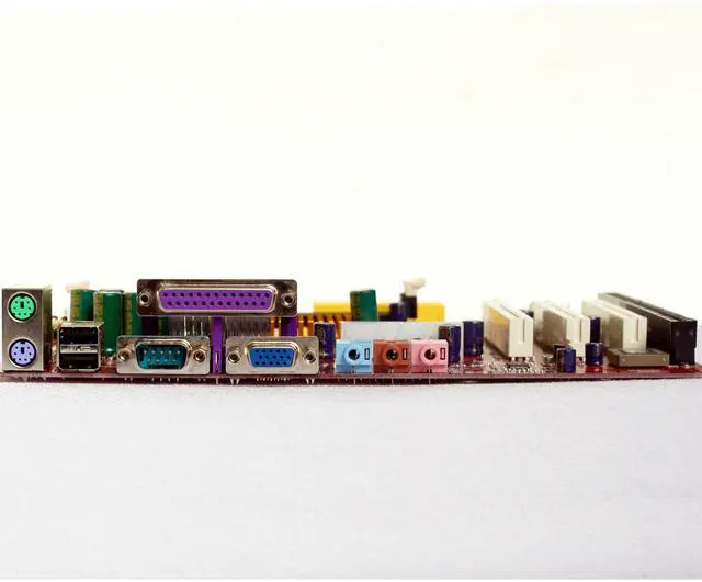 Alt view image 5 of 7 - ISA Motherboard V8601T ISA Mainboard mATX,with 3 PCI 1 ISA Slots,Chipset Via 8601,Socket 370 Pentium 3,Celeron 2/3 CPU,2 SDRAM Slots 8601T For Industrial Server Computer Desktop (#86015)