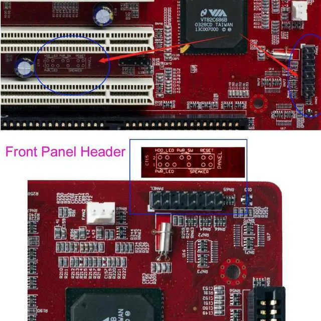 Alt view image 4 of 7 - ISA Mainboard,mATX 3 PCI Slot Motherboard,V8601T 8601,with 1 ISA Slot,for Socket 370 Pentium 3,Celeron 2/3 CPU,2 SDRAM Slots for Industrial Computer Server IPC