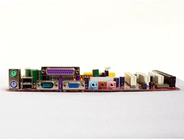 Alt view image 5 of 7 - ISA Mainboard,mATX 3 PCI Slot Motherboard,V8601T 8601,with 1 ISA Slot,for Socket 370 Pentium 3,Celeron 2/3 CPU,2 SDRAM Slots for Industrial Computer Server IPC