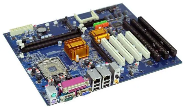 Alt view image 7 of 7 - G41 ISA Motherboard ATX with 3 ISA Slots,Socket LGA775 CPU,2 DDR3 Slots,4 PCI Slots,1 PCIE 16x Slot,2 LAN Ports,for Industrial Computer Desktop PCI Mainboard