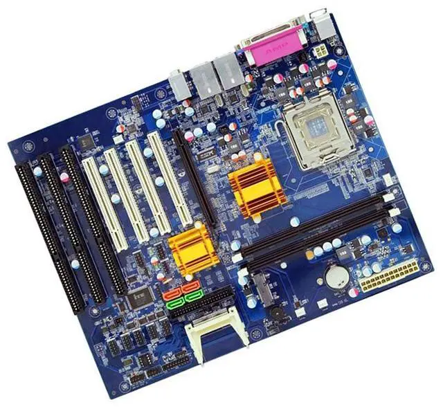 Alt view image 2 of 7 - G41 ISA Motherboard ATX with 3 ISA Slots,Socket LGA775 CPU,2 DDR3 Slots,4 PCI Slots,1 PCIE 16x Slot,2 LAN Ports,for Industrial Computer Desktop PCI Mainboard