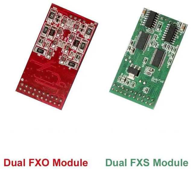 Alt view image 6 of 6 - TDM800E PCIe Asterisk Card with 2 FXO+6 FXS Ports,with Low Profile for 2U Computer,FXS FXO Card Asterisk Voice Board tdm800 for Free PBX System Asterisk IP PABX