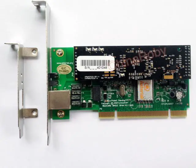 Alt view image 2 of 6 - Asterisk card with 1 T1/E1 Port,with Echo Cancellation module ,supports Asterisk FreePBX Issabel For VoIP Phone System TE110P ISDN ss7 PRI Card