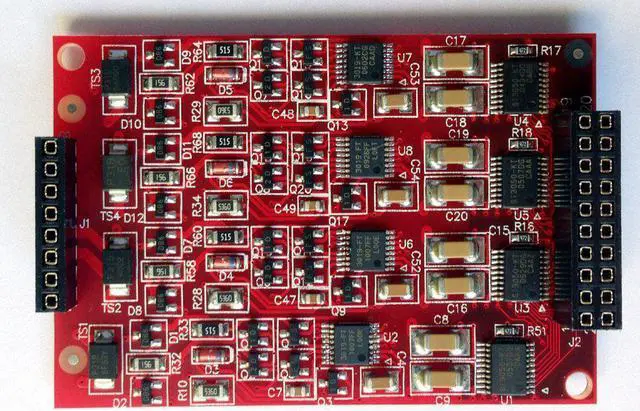 Alt view image 5 of 7 - 8 Port PCI-E Asterisk Card with 8 FXO Ports,with Echo Cancellation hardware,Supports Asterisk FreePBX Issabel AsteriskNow Dahdi,tdm800 tdm410p tdm400p