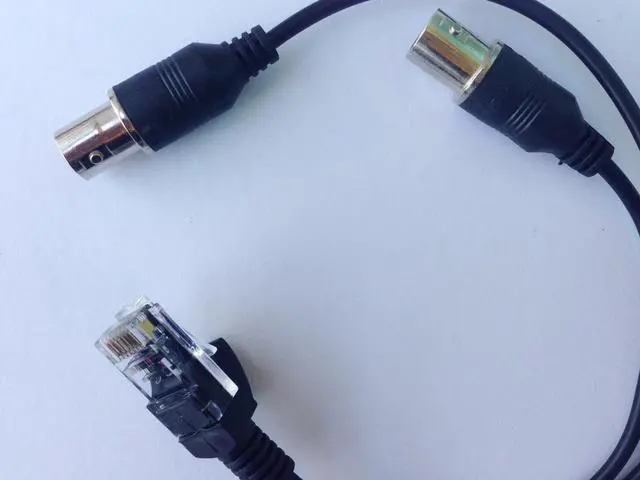 Alt view image 3 of 3 - 5 units - RJ48 to BNC Convertor Cable For E1 Card,T1 / E1 Cable