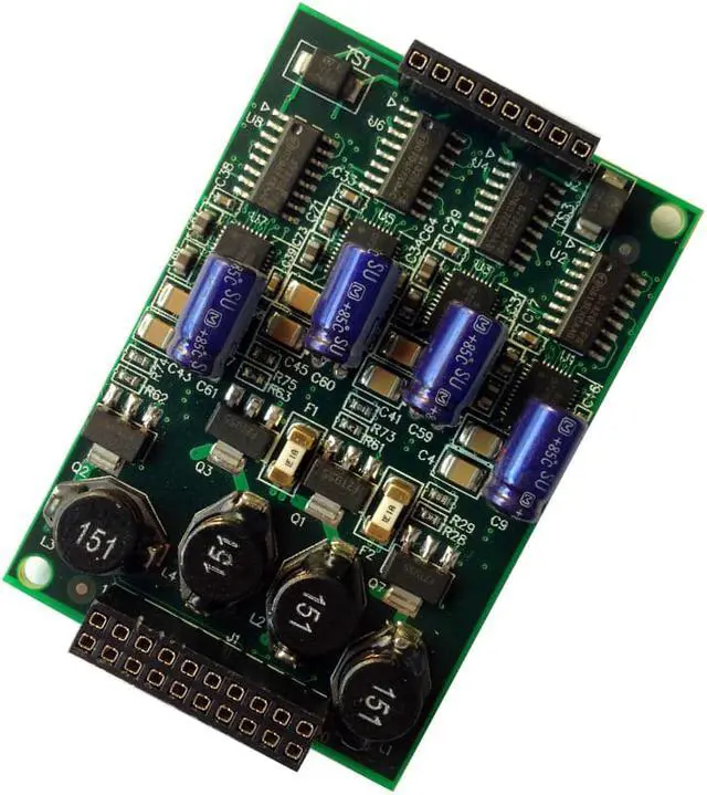 Alt view image 6 of 7 - 8 Port PCI-E Asterisk Card with 4 FXO+4FXS Ports,with Echo Cancellation hardware,Supports Asterisk FreePBX Issabel AsteriskNow Dahdi,tdm800 tdm410p tdm400p