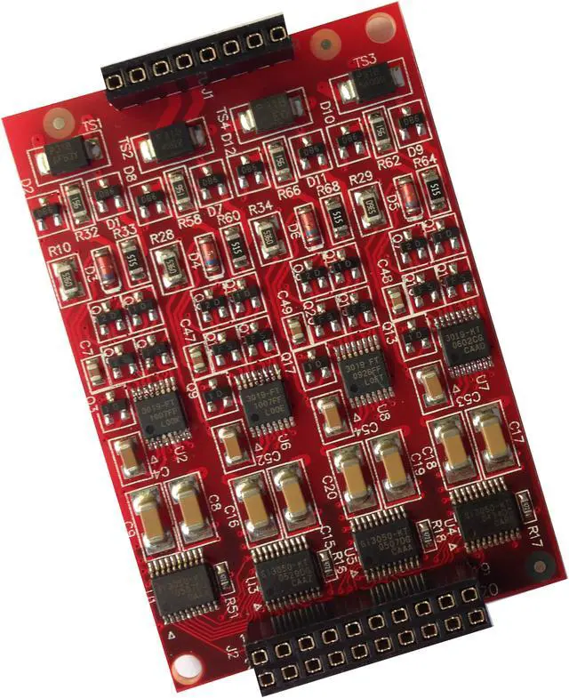 Alt view image 7 of 7 - 8 Port PCI-E Asterisk Card with 4 FXO+4FXS Ports,with Echo Cancellation hardware,Supports Asterisk FreePBX Issabel AsteriskNow Dahdi,tdm800 tdm410p tdm400p
