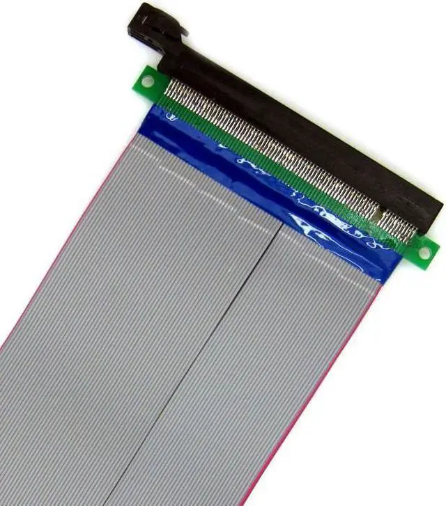 Alt view image 3 of 4 - PCIe Robbin Riser Cable Extender Extension Cable,PCI Express 16x (PCI-E 16x ) for 1U 2U Small Case