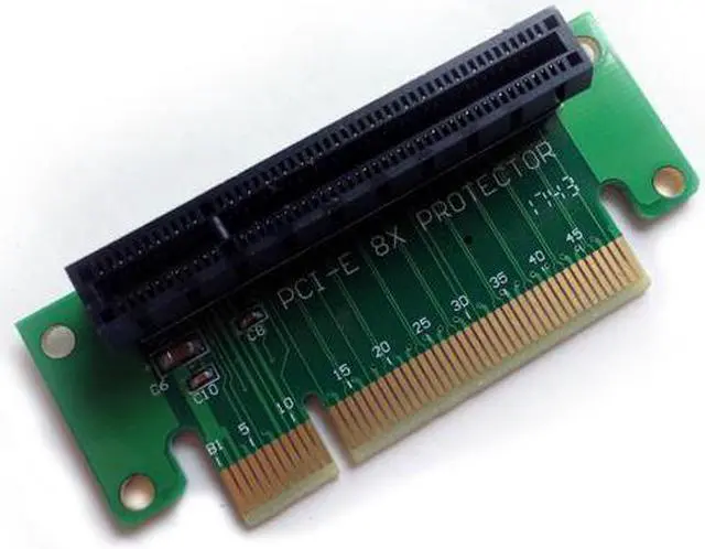 Main image of PCIe Adapter Riser Card Convertor 90 Degree PCI Express 8x (PCI-E 8x) Extension Board Mining Riser For Video Card