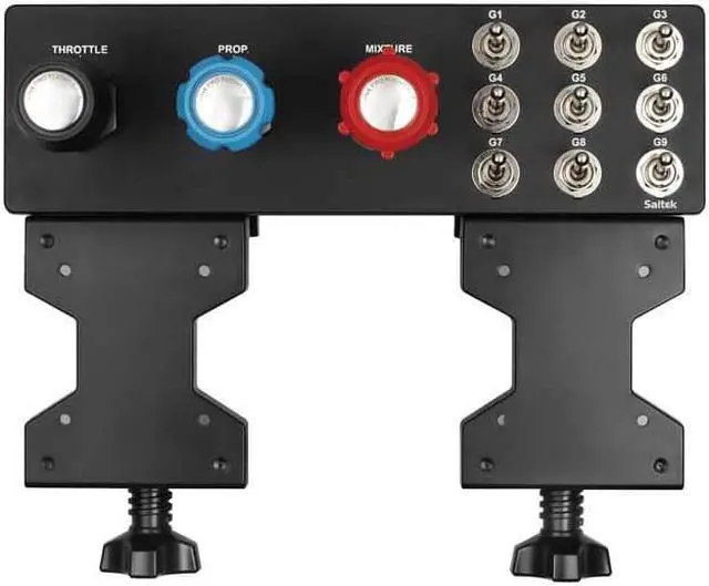 Alt view image 11 of 13 - Saitek PRO Flight TPM System - Throttle/Prop/Mixture Axis