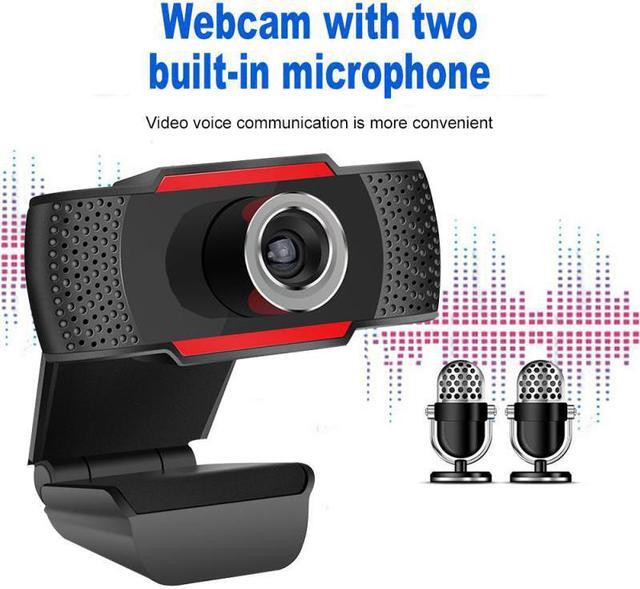 Alt view image 3 of 5 - 1080P, HD Web Camera for Computer Streaming with Microphone Camara USB Plug n Play Web Cam For Laptop Desktop