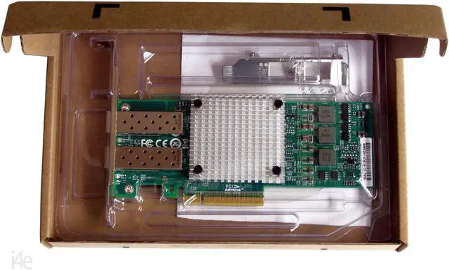 Alt view image 2 of 3 - Broadcom NetXtreme II 57810S PCI-e 10Gbps Dual Port SFP+ Server Network Adapter - Dell Compatible