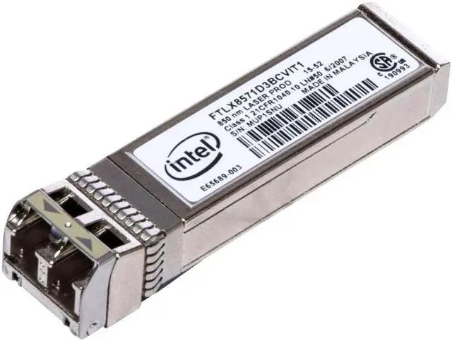 Alt view image 3 of 4 - DELL PART NUMBER 0Y3KJN INTEL E10GSFPSR FTLX8571D3BCVIT1 10GB SR SFP+ NETWORK TRANSCEIVER