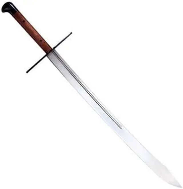 Alt view image 5 of 13 - COLDSTEEL 88GMS COLD STEEL GROSSE MESSER WITH LEATHER SCABBARD