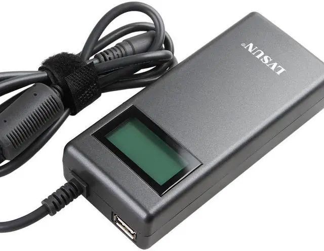 Alt view image 7 of 7 - Lvsun 90w Universal Laptop AC Power Adapter Charger Power Supply & 1 USB Port with 8 Pcs DC Tips Fit for Samsung, Dell, Apple, IBM, HP, COMPAQ, PANSONIC, Etc