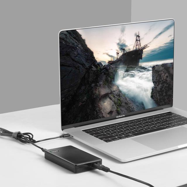 Alt view image 7 of 7 - Laptop USB C Type-C Charger  60W  Notebook Power adapter AC Charger for Macbook Pro, HP ChromeBook Pixel, Razer Blade Stealth