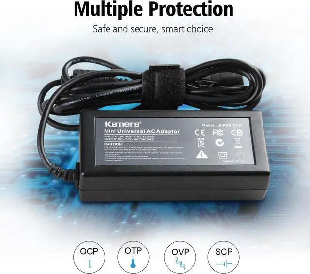 Alt view image 4 of 7 - Kamera 70W Universal AC Laptop Power Charger Adapter Cord for HP DELL Toshiba Acer Asus Lenovo IBM Compaq Sony Samsung Gateway Fujitsu Supply 16 Different DC Connector Tips