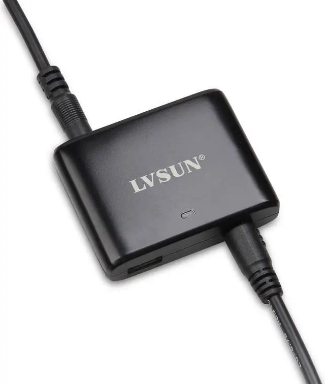Alt view image 4 of 6 - Lvsun Ultra Small 90w Laptop Dc Car Power Adapter Cigarette Lighter Power Adapter Dc Car Charger Hp/compaq 18.5v, Asus 19v, IBM 19v Gateway 19v, Toshiba 19v, Lenovo 20v, Hp 18.5v,19.5 Ultrabook. Etc
