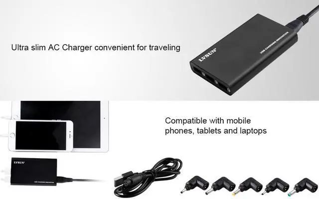 Alt view image 4 of 7 - Fast USB Charger Adapter Kit with 3 USB-A Ports Quick Charging Compatible for iPhone XR XS and Samsung Galaxy S9 S8 S7 S6 Edge/Plus/Active/Note 5 / Note 4, QC3.0 Fast Charging