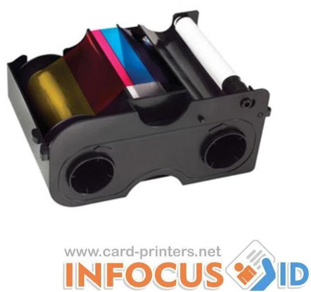 Main image of Fargo YMCKO Full Colour Ribbon 045100/45100 - for DTC4000/DTC4250e