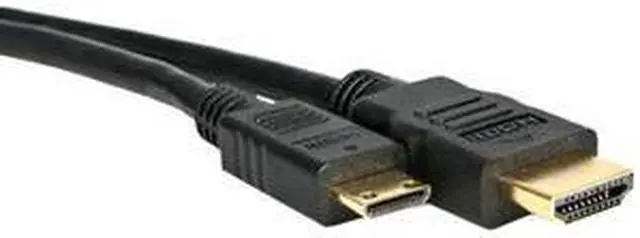 Alt view image 2 of 11 - StarTech Cable HDMIACMM6 6Feet High Speed HDMI Ethernet HDMI to HDMI Mini Male/Male