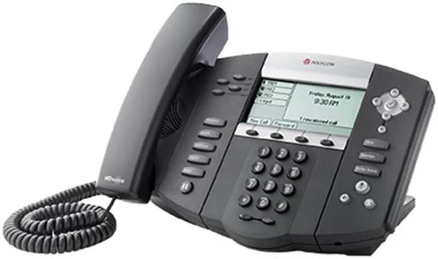 Polycom SoundPoint IP 550 Corded VoIP Phone ( 4 Line PoE ) 2200-12550 ...