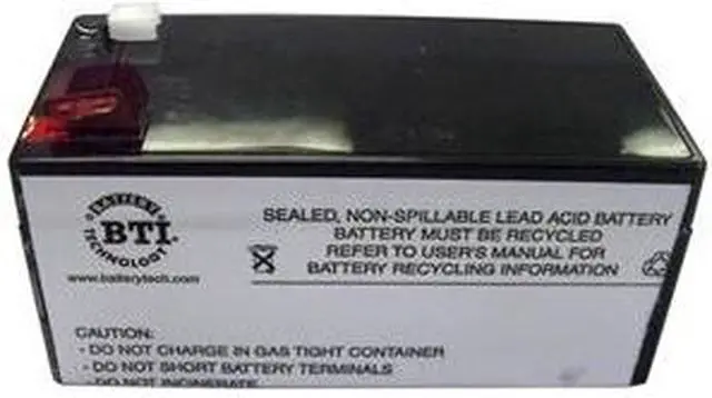 Alt view image 2 of 11 - BTI UPS Replacement Battery Cartridge - 3500 mAh - 12 V DC - Lead Acid