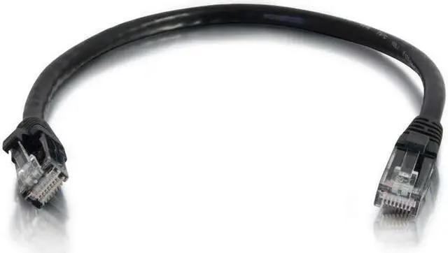 Main image of C2G 00735 Cat6a Cable - Snagless Unshielded Ethernet Network Patch Cable, Black (15 Feet, 4.57 Meters)