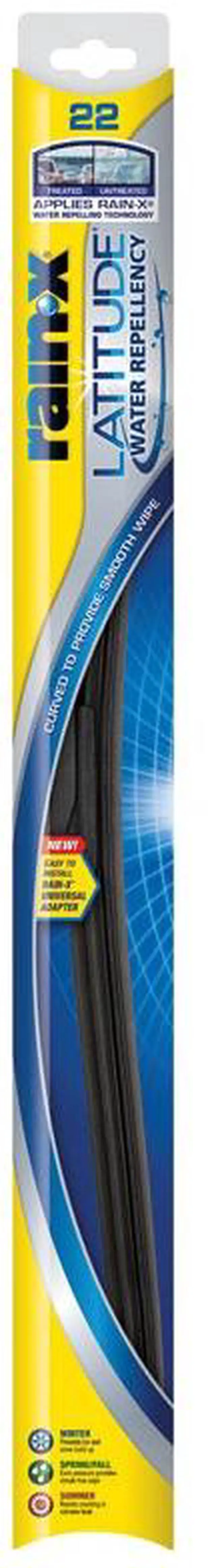 Main image of Rain-X 5079279-2 Latitude Water Repellency Wiper Blade, 22", Black