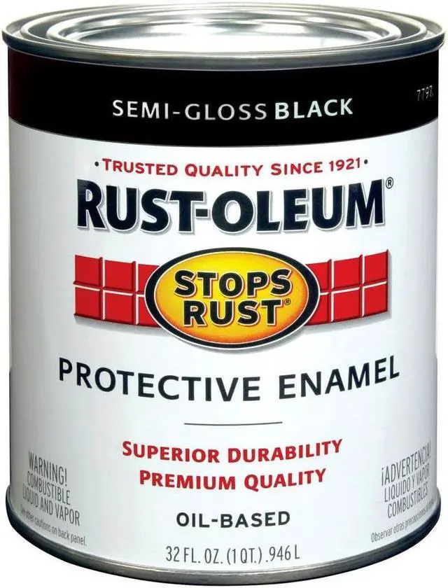 Alt view image 5 of 6 - 7798 QT SEMI GLOSS BLACK PAINT Per 1 EA
