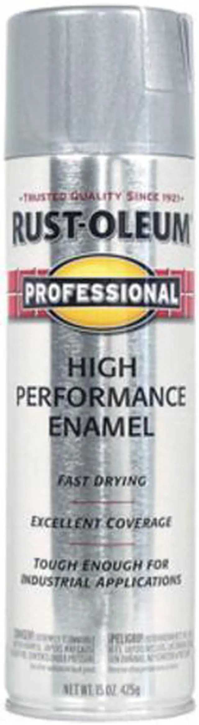 Alt view image 2 of 5 - Rustoleum Professional High Performance Topcoat Enamel Spray Paint, 14 oz Aerosol Can, 14 sq-ft
