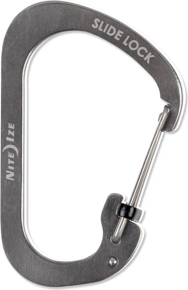 Alt view image 3 of 9 - NITE IZE SLIDELOCK CARABINER SIZE 4 (STAINLESS)